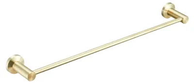 Handtuchstange 610 mm, Edelstahl, gebürstetes Gold