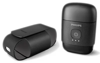 Image de Philips 500 series S591/05, Rasoir rotatif, Noir, Batterie, Lithium, Batterie intégrée, 40 min