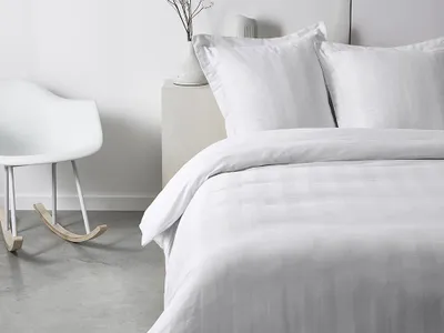 Image de Aujourd'hui prestige aujourd'hui Blate - 240 x 260 cm - 2 personnes - 100% de sat�n de algod�n - craie