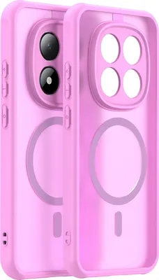 Produktbild von betterfon Matt Case für Xiaomi Redmi Note 15 Pro 5G, Handyhülle, Schutzhülle, Kratzfest, Matt- Pink