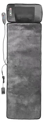 Productafbeelding van Massage mat - Volledig lichaam massageapparaat - 9 snelheden - Vibratiemassage - Afstandsbediening - Geschikt voor nek en rug