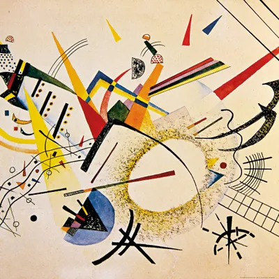 Obrázek produktu pro Wassily Kandinsky umělecký obraz - Kompozice, 1922 (70 x 70 cm)