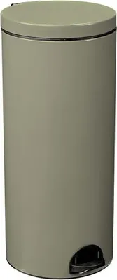 Immagine prodotto di Pattumiera a pedale grigio-verde da 30 litri Rossignol 90319