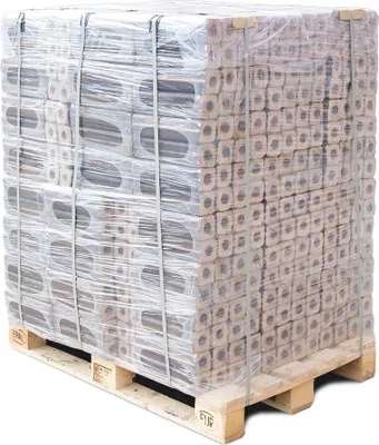 Produktbild von holzbrx Holzbriketts Buche Pini Kay XXL, 10 kg (10 Stk.) auf Palette, Ø 90 x 280/330 mm, DIN Plus EN 14961-3