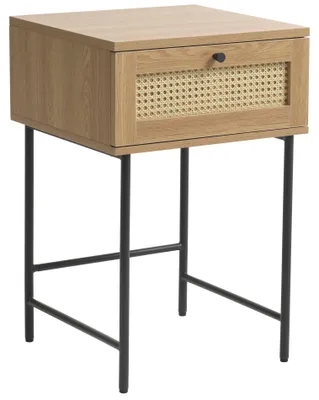Image de Selsey Mogest - Table de chevet, beige, 45 cm