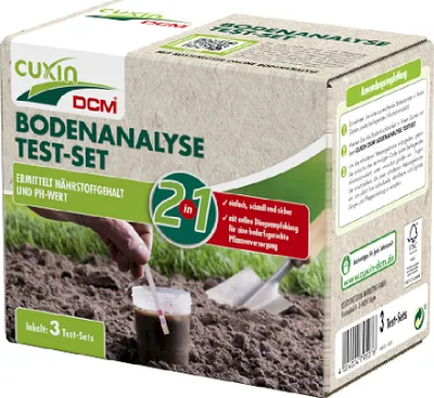 Produktbild von Cuxin DCM Bodenanalyse Test-Set