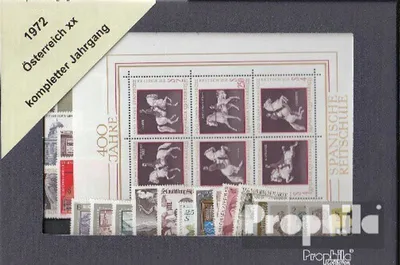 Produktbild von Briefmarken Österreich 1972 1972 postfrisch