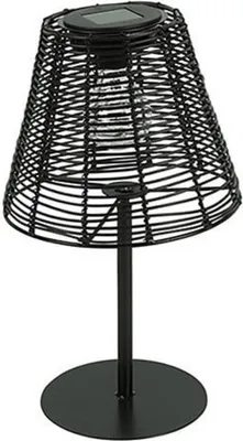 Obrázok produktu pre Solárna stolová lampa Hira - čierna - 33 cm