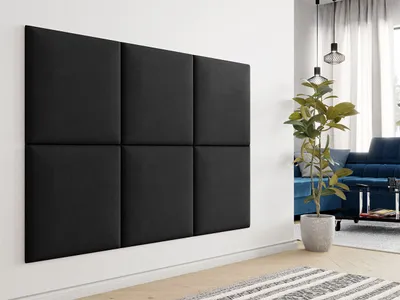 Obrázok produktu pre Čalúnený panel 60x60 PAG - čierny