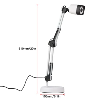 Produktbild von 2 in 1 Dokumentenscanner Kamera & Webcam mit Autofokus und LED-Zusatzlicht 8 Megapixel HD High-Definition A3-Scanformat fuer Live-Demo Online-Unterricht Fernunterricht und Webkonferenzen Kompatibel mit Mac Windows Chrome