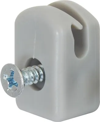 Produktbild von Alberts® Spanndrahthalter mit Schraube, Kst., grau 655976