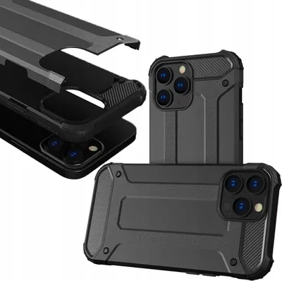 Image de Housse blindée Hybrid Armor pour Iphone 14 Pro Noir