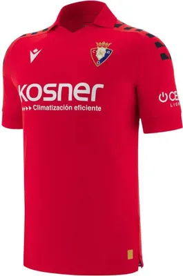 Produktbild von Macron Ca Osasuna 25/26 Heim Kurzarm-t-shirt Rot L Herren Rot L
