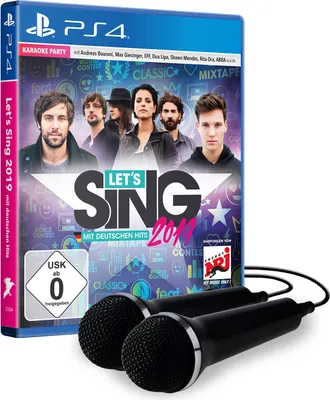 Produktbild von Lets Sing  2019 mit deutschen Hits inkl. 2 Micros PS4