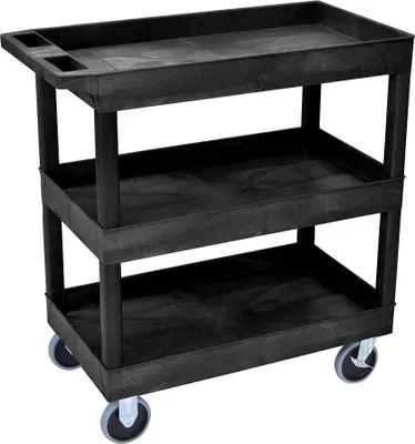 Produktbild von Etagenwagen schwarz 81,0 x 46,0 x 95,0 cm
