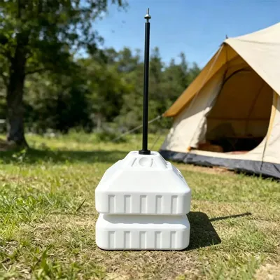Immagine prodotto di Supporti per tende da sole - Base telescopica per tende da sole da esterno