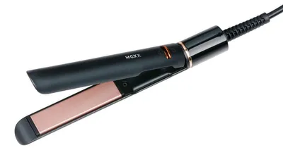 Image de MEXX Mini et fer à lisser de voyage 25 W - Lisseur céramique pour tous types de cheveux - Lisseur de cheveux pour les déplacements - avec arrêt automatique - Noir