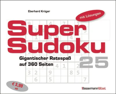 Produktbild von Supersudoku 25