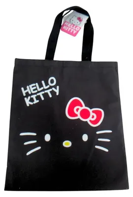 Produktbild von Sanrio Black Hello Kitty Stofftasche One Size