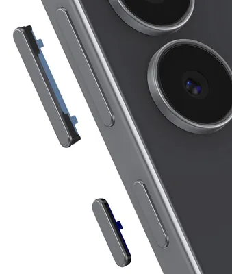 Image de Clappio, boutons d'alimentation et de volume de remplacement pour Galaxy S25 FE, noir