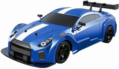 Image de RC auto Drift Car s kouřem a LED, modrá