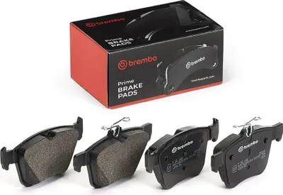 Produktbild von Bremsbelagsatz Scheibenbremse 16 mm BREMBO passend für u.a. AUDI A3