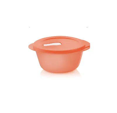 Obrázek produktu pro TUPPERWARE Mikrovlnná trouba CrystalWave, objem 775 ml, barva pastelová růžová, systém Pop Plus Fix