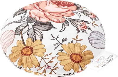 Zdjęcie produktu dla Mały termofor - poduszka grzewcza z pestkami wiśni - Retro Garden