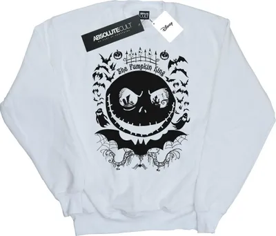 Produktbild von Disney - "Nightmare Before Christmas" Sweatshirt für Damen BI31663 (XL) (Weiß)
