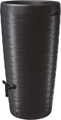 Produktbild von Famanu Regentonne 240 Liter mit Wasserhahn - Anthrazit