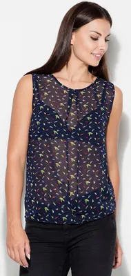 Produktbild von Katrus Tanktop für Frauen Ganielde dunkelblau S
