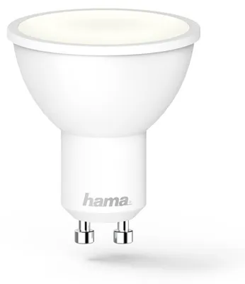 Produktbild von Hama WLAN-LED-Lampe GU10, 5,5W, dimmbar, Refl., für Sprach-/App-Steuer