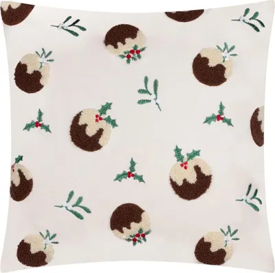 Productafbeelding van Furn - Kussenhoes "Plumpudding", fluweel, met veerdraad, RV3588 (45 cm x 45 cm) (in verschillende kleuren)