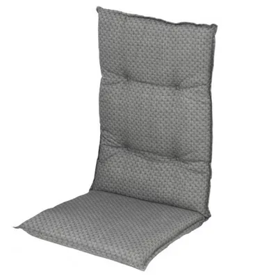 Produktbild von Stuhlauflage 119 x 48 x 6 cm 50 % Baumwolle, 50 % Polyester grau