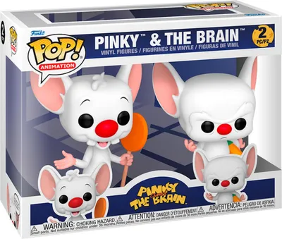 Produktbild von FUNKO POP pack 2 figures Pinky & The Brain