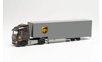 Produktbild von Herpa LKW MB Actros 11 Streamspace Jumbo Kühl-KSz UPS 314244