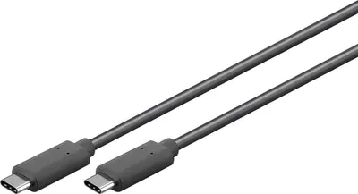 Immagine prodotto di Cavo USB-C 3.1 Generation 1, spina C, nero - Lunghezza: 0,50 m