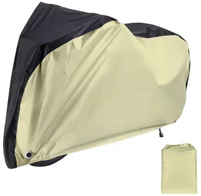Produktbild von Fahrradabdeckung 210D - 200 x 70 x 110 cm - Wasserdicht – UV-beständig,Reißfest - Mit Ösen und Tasche - Für Mountainbikes, Rennräder und E-Bikes