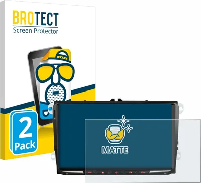 Produktbild von 2x BROTECT Schutzfolie für Erisin ES8998V 9" Displayschutz Displayschutzfolie Folie Matt Entspiegelungsfolie