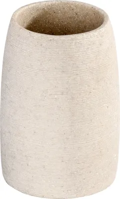 Produktbild von WENKO Zahnputzbecher Mod. Goa Beige, in Naturstein-Optik