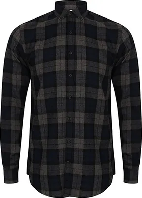 Produktbild von SF Men Men´s Brushed Check Casual Shirt