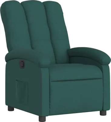 Immagine prodotto di vidaXL Recliner in tessuto verde scuro