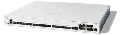 Immagine prodotto di Cisco Catalyst 1300-24XS - Switch - L3 - Smart - 24 x 10GBase-X + 4 x combo 10 Gigabit SFP+/RJ-45 - Montabile su rack