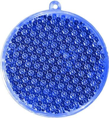 Produktbild von Reflektor "Rund" transparent-blau