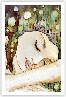 Produktbild von Poster - Poster ohne Rahmen - Frau modern - 61x91,5 cm - Wand Bild - Wanddeko - Wandbilder - Kunstposter - Wandposter - Bilder - Kunstdruck - Wanddekoration - Wandbild - P2XPA61x91-3553