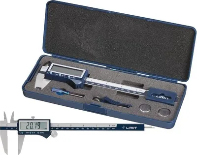 Immagine prodotto di Calibro elettronico digitale con ampio display 200 mm Limite CDN