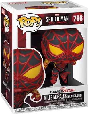 Produktbild von Marvel Spider-Man - Miles Morales (S.T.R.I.K.E. Suit) 766 - Funko Pop! - Vinyl Figur