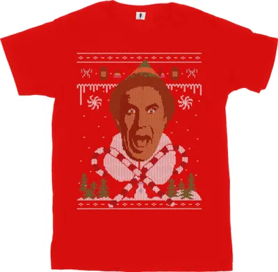Produktbild von Elf - T-Shirt für Herren BI23479 (L) (Rot)