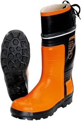 Produktbild von Stihl Sägestiefel Spezial | Größe 42 | orange - 00884930042