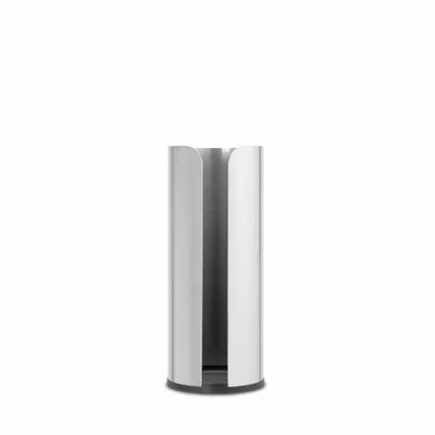 Immagine prodotto di Brabantia Toilettenpapierständer ReNew, Ersatzrollenhalter, Klopapierhalter, WC-Ständer, Stahl, Matt Steel, 280566